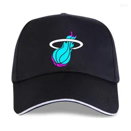 Boll Caps Miamis Vices Heat Basketbal -Men's Baseball Cap -Black