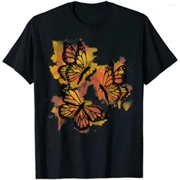 Camisetas masculinas aquarelas coloridas homens masculino Mulheres t-shirt Gráfico de algodão casual diariamente Four Seasons para o verão