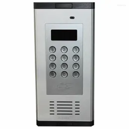 Telefony drzwi wideo Najwyższa jakość bezpieczeństwa niewizyjnego budynku domofonu 2-odbudowani telefon do odblokowania hasła/karty identyfikacyjnej 18-rozpatrujący