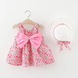 Girl Dresses Children's Clothing Wholesale 2023 Girls' Floral Dress 0-3-year-old Princess Clothes