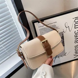 الأكياس المسائية أزياء حقيبة الكتف النسائية الكتف غير الرسمية لخياطة بوري جلدية مربعة حقيبة يد بسيطة التصميم عبر البودو mujerevening