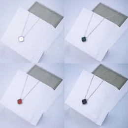 Tasarımcı Takı Kolye Van Yonca Kolye Kolye kadın kolye 18K Altın Kaplama Moda yonca hediye altın zincir aşk kolyesi mozanit zincir Ketting