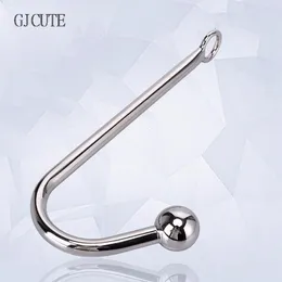 Anal Toys Stainless Steel Anal Hook Small Medium Large Ball Head For Choose Butt Plug Dilator Metal Prostate Massager Sex Toy For Male 230508