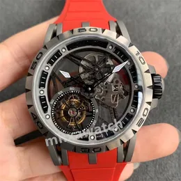 BBR Factory producerar herrklocka RDDBEX0479 Anpassad Seagull RD505SQ Manual Chain Movement Integrated Tourbillon Energy Storage Power 50 Hours Titanium Case