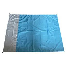 Outdoor Pads Storage Waterproof Beach Blanket Sand Beach Mat High Quality Portable Folding Picnic Mat Camping Supplies Windproof Picnic Mattress P230508