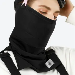 Kawałki rowerowe maski zimowe maska ​​straży eck eck, aby zachować ciepło, turban alpinera jazdy na zimno zagęszczający ręcznik do twarzy dla mężczyzn i kobiet 230506