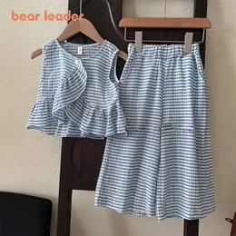 Наборы костюмов Bear Leader 2023 Girls Summer Thin Section Рукока