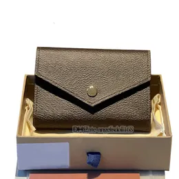 9A Bag Luxury designer canvas monogrann letters print womens wallets credit card holder zipper coin purse 3fold envelope wallet top quality mens money clips CUNH CUN