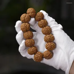 Strand handgjorda butik gamla material jingang bodhi armband herrpärlor naturligt råa frö och kvinnors