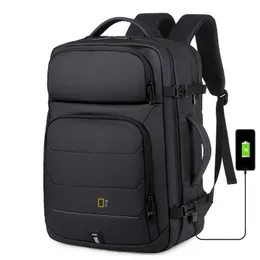 Backpacking Packs NG 17 laptop Backpack USB Charging Multifunctional Waterproof Business Bag Anti-Theft Daypack Mochila Schoolbag P230508