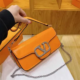80% Off Hand bag clearance Bags2023 Women's New Fashion Chain Small Square Fresh and Sweet One Shoulder Underarm