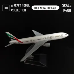 航空機モドルスケール1 400金属航空機レプリカ15cmエミレーツ航空A380 B777飛行機ダイカスト飛行機モデル航空収集可能なミニチュア230508