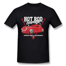 Мужские футболки Rod Garage Vintage American Cars Gift Fit Firt Man Shirt Woman