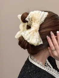 Hairpin Hair Barrette with sequins Beautiful Women Girls Hair Bow Clips Hair Head wear Accessories gifts