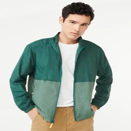 Men is Soft Shell Colorblocked Jacket