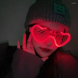 선글라스 LED 안경 셔터 쉐이드 라이트 업 여성 남녀 어린이 크리스마스 할로윈 파티 파티