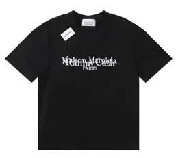 Mm6 Margiela Classica Bianca Designer T Shirt Estate Uomini di Grandi Dimensioni Maglietta Donne Tee Margiela Abbigliamento Uomo Streetwear Magliette 183