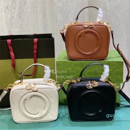 Tasarımcı -Sal Omuz Çantası Yuvarlak Kuştaşma G Omuz Crossbody Çanta Yan Javascript Pubsel Orijinal Deri Lüks Kadın Kamera Çanak Çantaları Moda Lady Tote