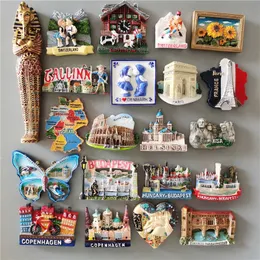 Fridge Magnets Egyptian refrigerator magnet sticker for home decoration Switzerland Estonia Paris Italy Germany Australia and other environments P230508