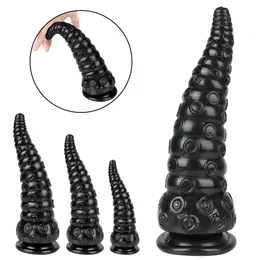 Zabawki analne seksowne ośmiornica macka wtyczka analna dla kobiet pochwy rozszerznik ekspander duży wibrat