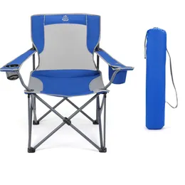 Sedia da campeggio pieghevole deerfamy, sedie da giardino portatili, sedie per esterni per outdoor, con supporto per dispositivi di raffreddamento a tazza da 330 libbre per esterno, pesce