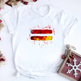 Koszulka damska Ed Sheeran T-shirt Kobiet zabawna muzyka równa koszulce graficznej T Modna Moda Letnie koszulki z krótkim rękawem