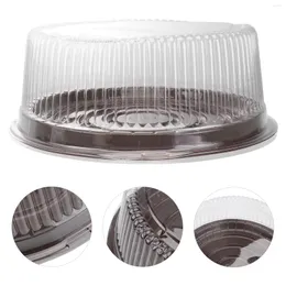 Present Wrap 10 PCS Chocolate Cortes Cupcake Packaging Boxes Single Mini Container Small Cake Containers Muffin Baby