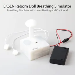 2 Key Button Breathing Simulator Heart Beating With Cry Sound for Reborn Doll.