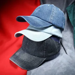 Snapbacks Unisex Cowboy Baseball Cap Fall Casual Sanpback Hats For Men And Women Outdoor Sport Denim Jeans Hip Hop Wholesale G230508