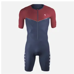 Maglia da ciclismo Imposta Summer Mens Triathlon Race Suit Collant manica corta Road Skinsuit Swim Run Bike Speedsuit Ciclismo Abbigliamento Mtb 230508