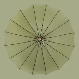 Зонтичные японские зонтики с зонтиками, устойчивая к ультрафиолетовой ультрафиолетовой защите ветроизист