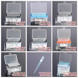 1Set Lab 10ul/10ul-l/20ul/50ul/100ul/200ul/300ul/1ml/5ml/10mlプラスチック製ピペットチップボックス