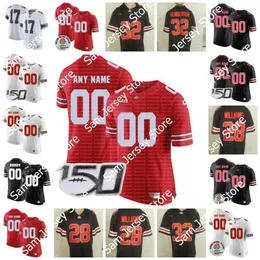 Футбольные майки Custom Ohio State Buckeyes Football Jersey Quinn Ewers C.J. Stroud Jack Sawyer Крис Олав Ракерт Смит-Нжигба Гаррет Уилсон Флеминг Дж. Т.