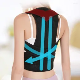 Women's Shapers Lumbar Column Posture Corrector Reinforced Belt Vest Adjustable Back Support Strap Shoulder Spine Brace Neck Stretcher