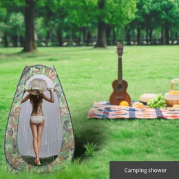 Duş çadırı portatif tuvalet pop up kamp açık hava gizlilik giyinme değiştir