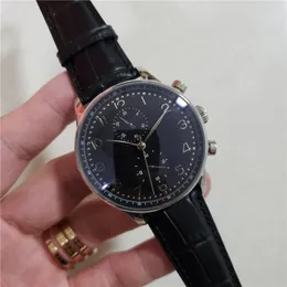 2023 montre mécanique automatique de luxe pour hommes série pilote décontracté mode hommes montre-bracelet haut de gamme bracelet en cuir iwcs 22