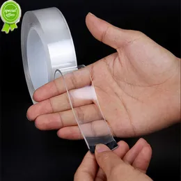 Nuovi adesivi Sigillanti Nastro super resistente Nastro biadesivo Riutilizzabile Due facce Pulibili Nano Colla acrilica Gadget Adesivo da cucina