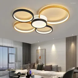 Ceiling Lights App RC Dimming Decorative For Bedroom Living Room Lighting Fixture 110V 220V Modern LED Lamp Home