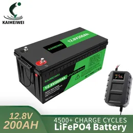 Lifepo4 Pil 12V 100AH ​​200AH 200AH 300AH 7A Şarj Cihazı% 100 Kapasiteli Lityum Demir Fosfat Pilleri RV Grid Solar için