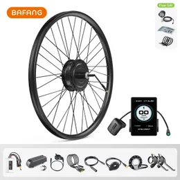Bike Groupsets Bafang 48V 500W Front Rear Hub Motor Brushless Gear Bicycle Electric Conversion Kit 20 29 Inch 700C Wheel Drive Engine 230509