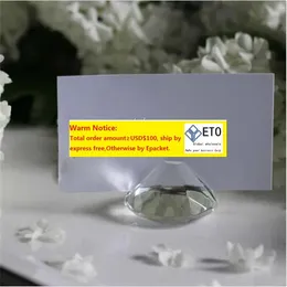 10pcs Crystal Heart Place Card Holder Diamond Table Number Holder Photo Clip Wedding Favors Birthday Party Table Decoration Supplies