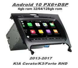 4gb128gb 2 DIN 8quot PX6 Android 10 Auto DVD Player DSP Radio GPS Navigation für Kia Cerato K3 Forte 20132017 RHD Bluetooth 505906494