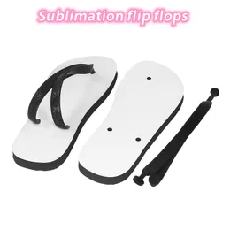 Wholesale Sublimation flip flops heat transfer PE Material Slippers Assorted Size Fits Men Women Kids by OceanZ11