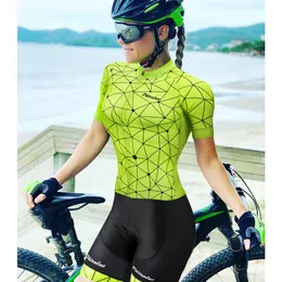 Jersey de ciclismo Conjunto de ciclismo phtxolue Women Women Cycling Clothing Use Maillot Ciclismo Bike Bike Bicycle Jerseys Set Kit 230509