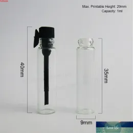 500 xミニガラス香水小さなサンプルバイアルボトル1ml空の実験用液体フレグランステストチューブトライアルボトルグッズファッション