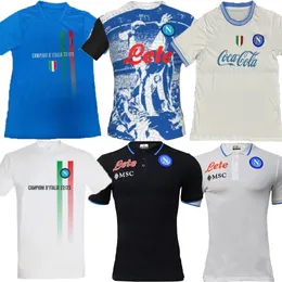 23 24ナポリポロサッカージャージ2023 2024 2024 Maglia Kvaratskhelia Minjae Maillot Naples Men Polo Shirt Zielinski H.lozano Osimhen Politano Football Shirds S-2XL