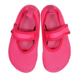 Slipper Zzfaber Summer Kids Elastyczne buty Barefoot Barefoot Hook Loop Flats For Boys Girl