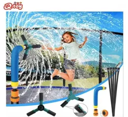 Sportspeeltjes trampoline roterende sprinkler koelapparaat verstelbare snelheid snelle tepelconnector automatisch water pistola de chum7862541