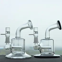 Mini tubos de vidro de vidro interno difusor Perc narguilice bubbler manusear cachimbo de água fumando bongos bongs dab com 10 mm de junta masculina