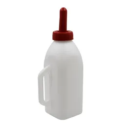 Garrafa de alimentador de leite de bezerro de 2L com mamilo Ovelha de leite de leite ordenha de reposição de reposição de alimentação Ferramentas de alimentação de gado